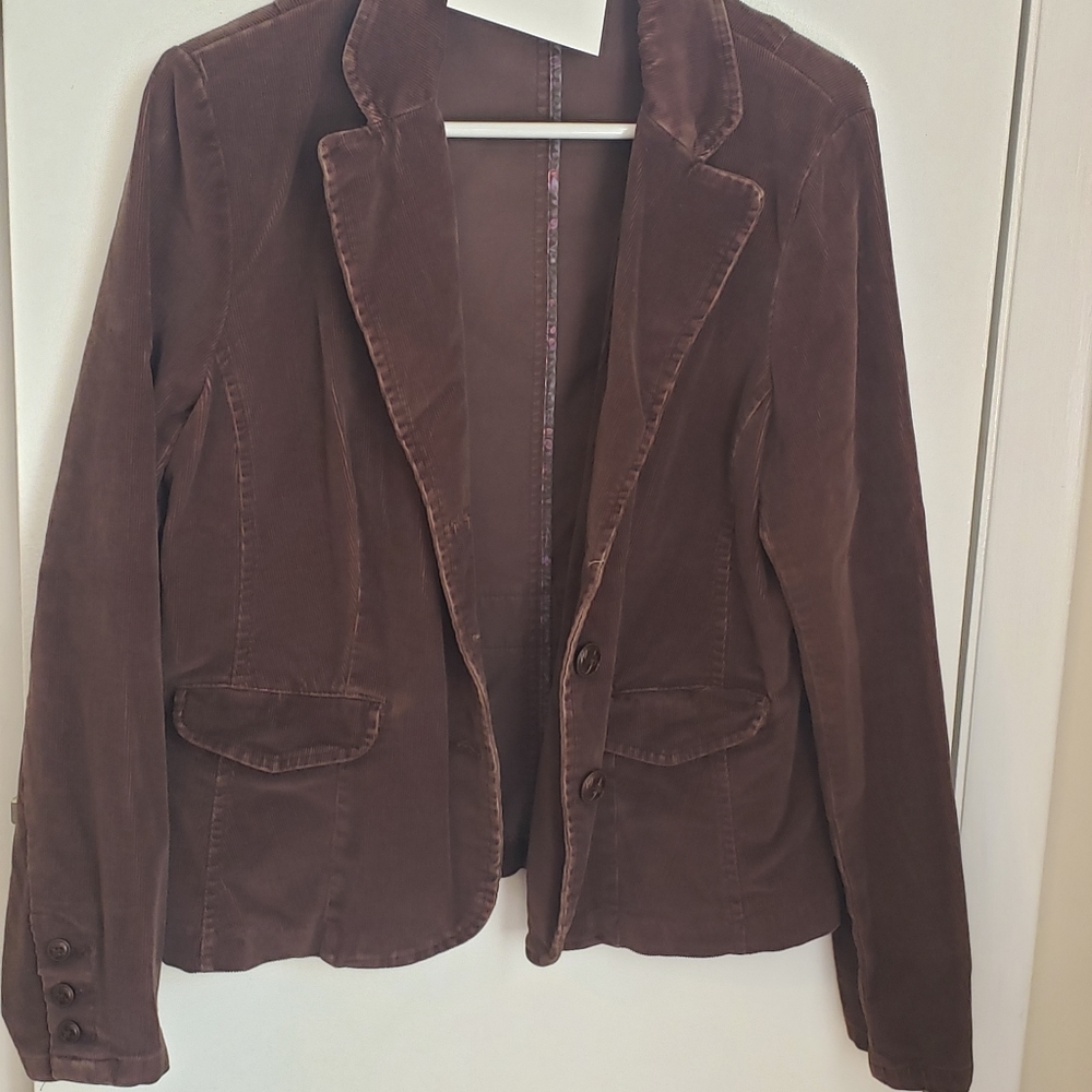 St Johns Bay Brown Corduroy Jacket